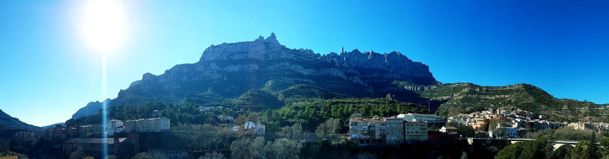 Monistrol de Montserrat Piso Con Desayuno Incluido Y Vistas A La Montana. 아파트 외부 사진